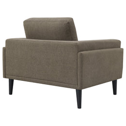 Rilynn Upholstered Track Arm Accent Chair Grey