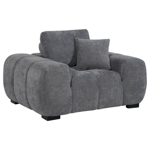 Octavia Upholstered Track Arm Accent Chair