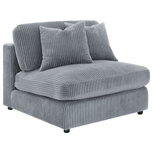 Blaine Upholstered Armless Chair Sand