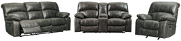 Dunwell Sofa, Loveseat and Recliner