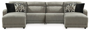3-Piece Power Reclining Sectional with Chaise