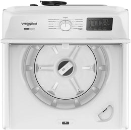 Package - Whirlpool - 4.2-4.3 Cu. Ft. High-Efficiency Top Load Washer with 2-in-1 Removable Agitator and 7.0 Cu. Ft. Gas Dryer with Adaptive Dry - Vented Matching - White