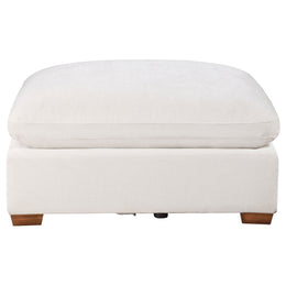 Lakeview Rectangular Upholstered Ottoman Dark Chocolate