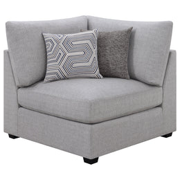 Cambria  Upholstered Modular Sectional Sofa Grey