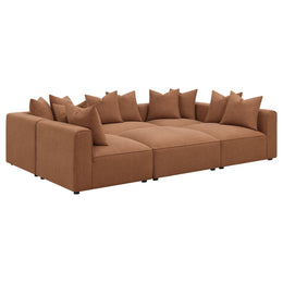 Jennifer  Upholstered Modular Sectional Grey