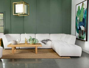 Sunny  Upholstered Modular Sectional Sofa Charcoal