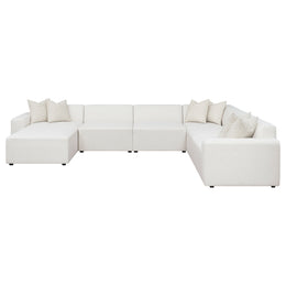 Freddie  Upholstered Modular Sectional Sofa Pearl