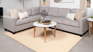 Georgina  Upholstered Modular Sectional Sofa Beige