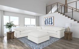Raleigh  Boucle Upholstered Modular Sectional Grey