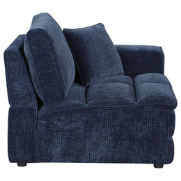 Atlantic 6-piece Upholstered Modular Sectional Sofa Blue
