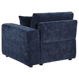 Atlantic 6-piece Upholstered Modular Sectional Sofa Blue