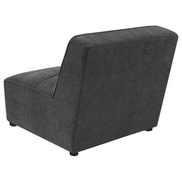 Sunny Upholstered Armless Chair Natural