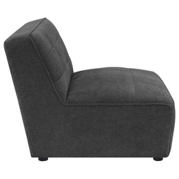 Sunny Upholstered Armless Chair Natural