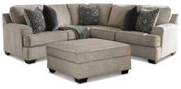 Bovarian Sectional with Ottoman