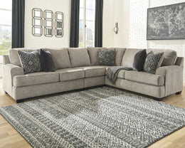 Bovarian Sectional with Ottoman