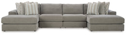 Avaliyah 3-Piece Sectional with Ottoman