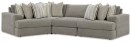 Avaliyah 3-Piece Sectional with Ottoman