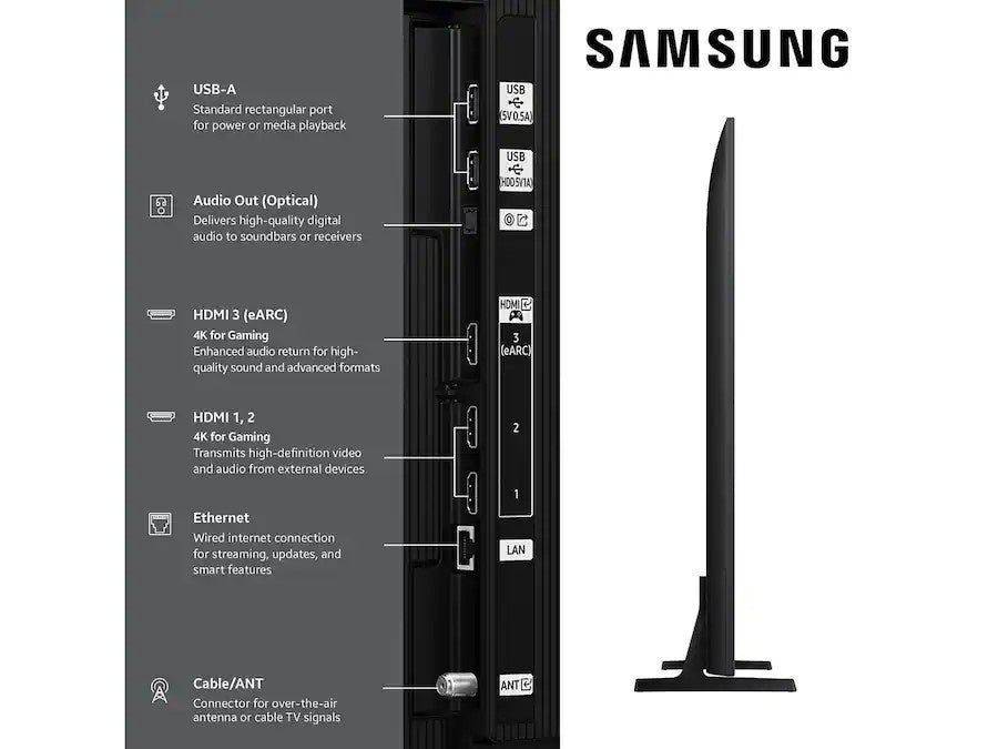 Samsung - 98” Class DU8900F Series Crystal UHD 4K Smart Tizen TV (2025)