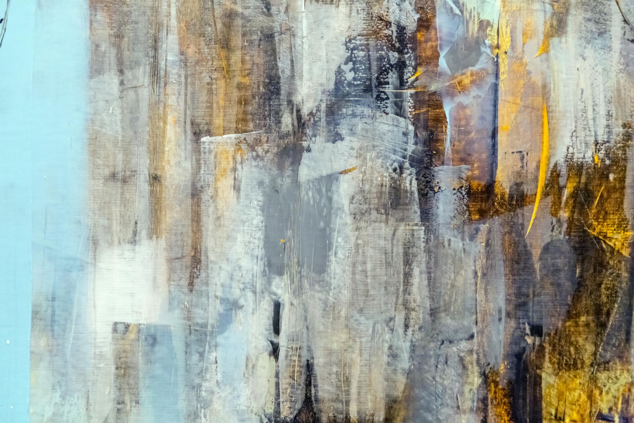 Blue Abstract Giclee Canvas