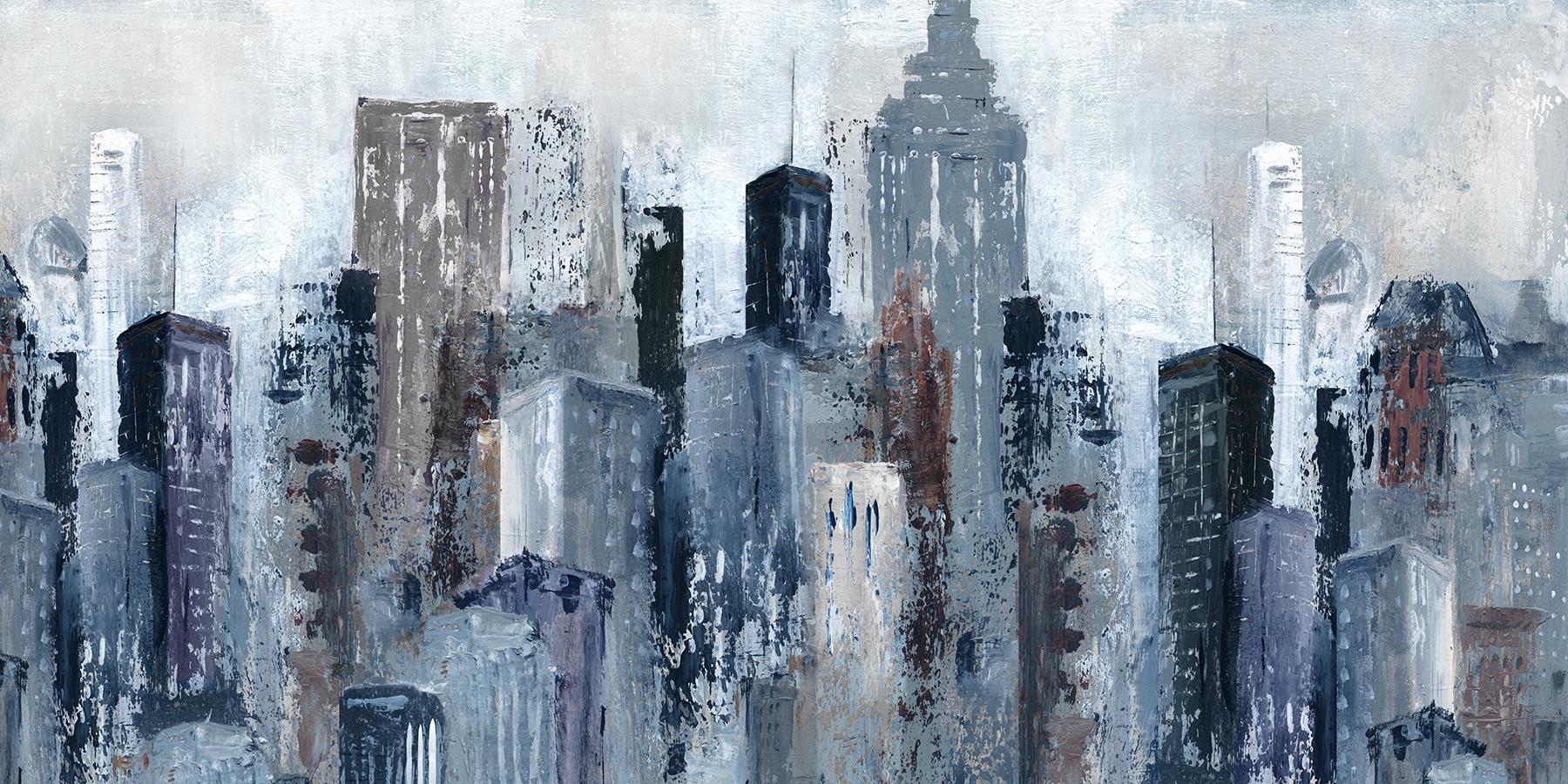 City Mood By Carol Robinson Giclee Canvas