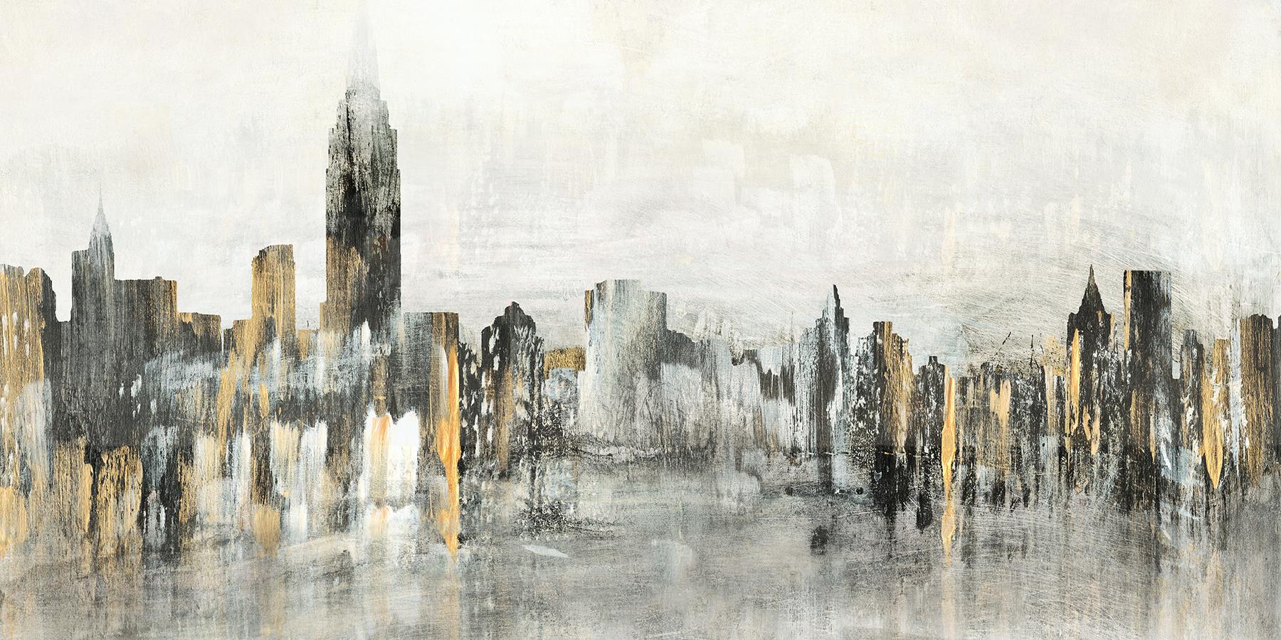 Bright City Lights By Susan Jill Giclee Canvas