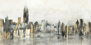 Bright City Lights By Susan Jill Giclee Canvas