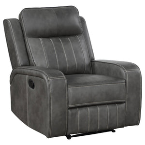 Raelynn Upholstered Power Lift Recliner Chair Grey