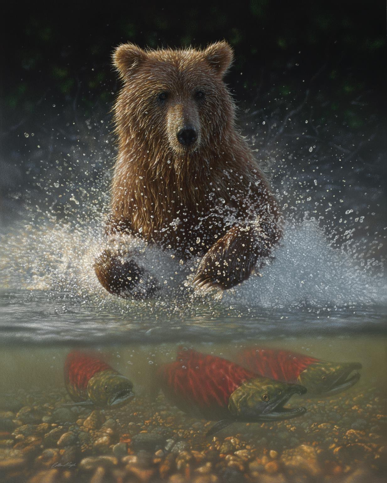 Lucky Hole By Collin Bogle Giclee Canvas