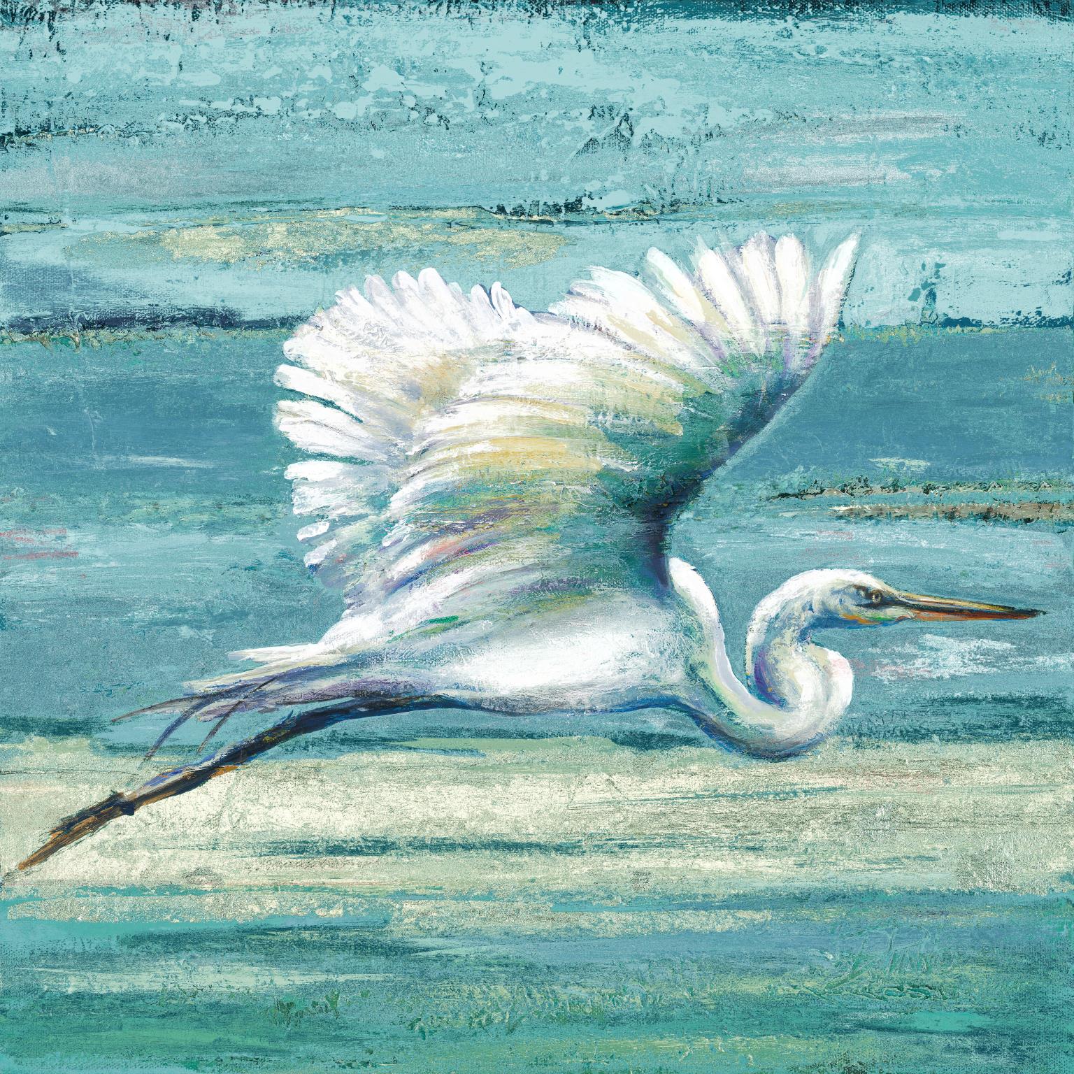 Great Egret I By Patricia Pinto Giclee Canvas