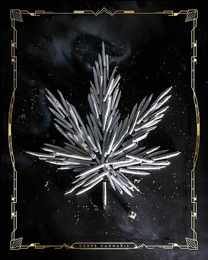 Carpe Cannabis By Jg Studios Giclee Canvas