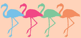 Flamingo Dance By Erica Christopher Giclee Canvas