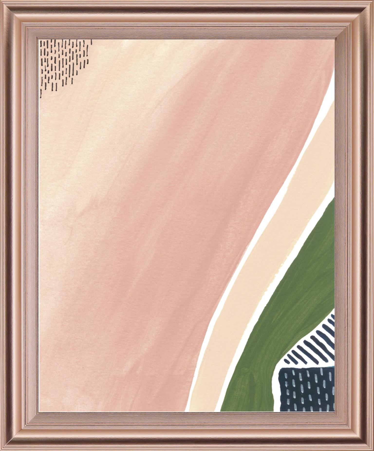 Simple Marks Ii By Regina Moore 28X34 Framed Print