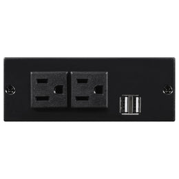 Bahrain  Modular Power Reclining Sectional Charcoal