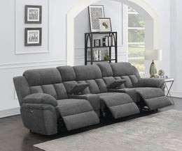 Bahrain  Power Home Theater Seating Charcoal