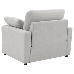 Collins Upholstered Power Recliner Chair Dark Grey
