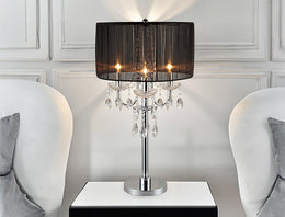 Chandelier Table Touch Lamp 29.5"H