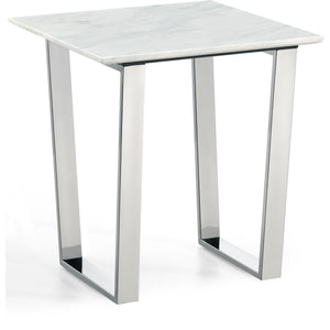 Meridian Carlton Chrome End Table