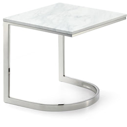 Meridian Copley Chrome End Table
