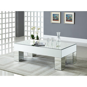 Meridian Lainy Mirrored Coffee Table