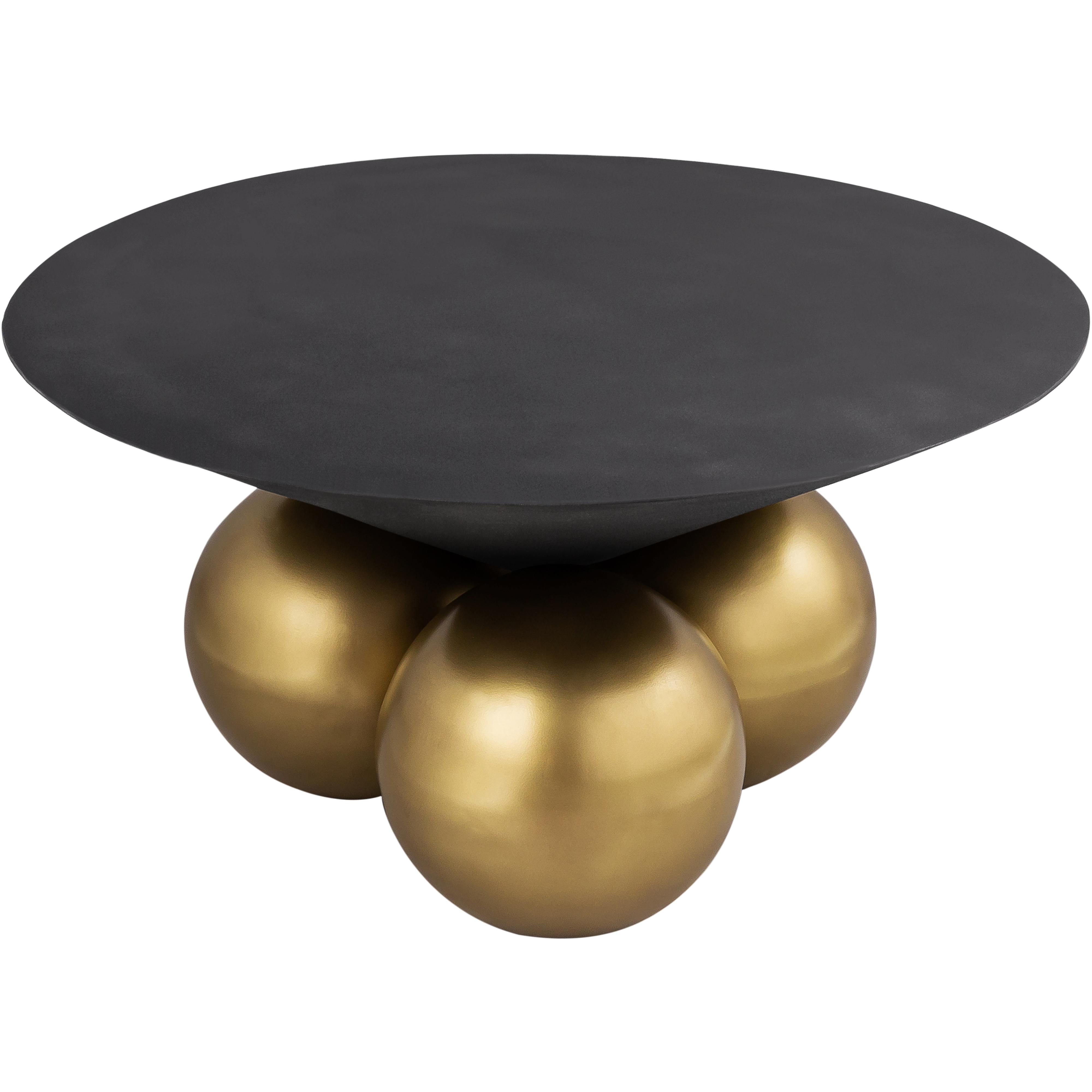 Meridian Naples Grey Cement Coffee Table