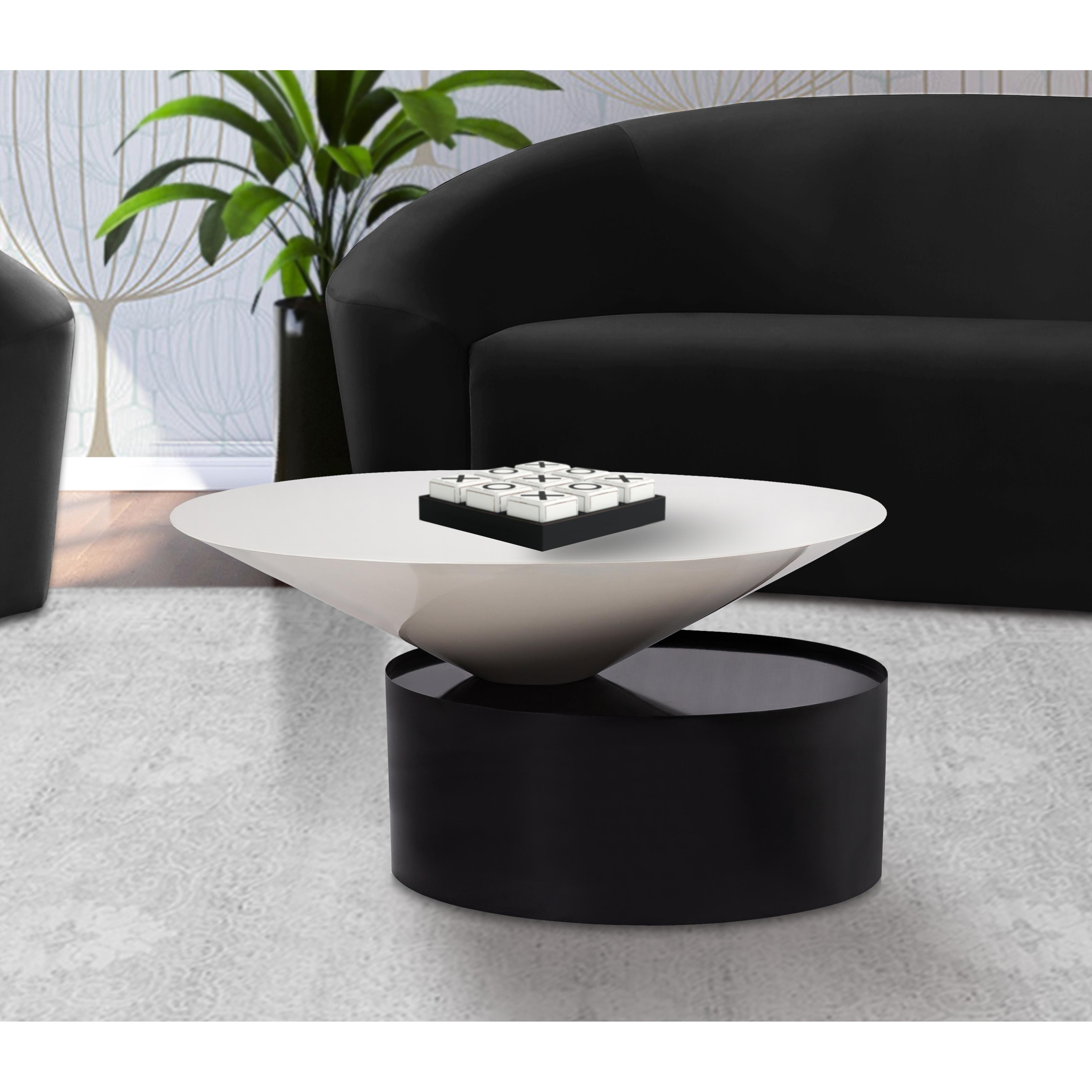 Meridian Damon White Coffee Table