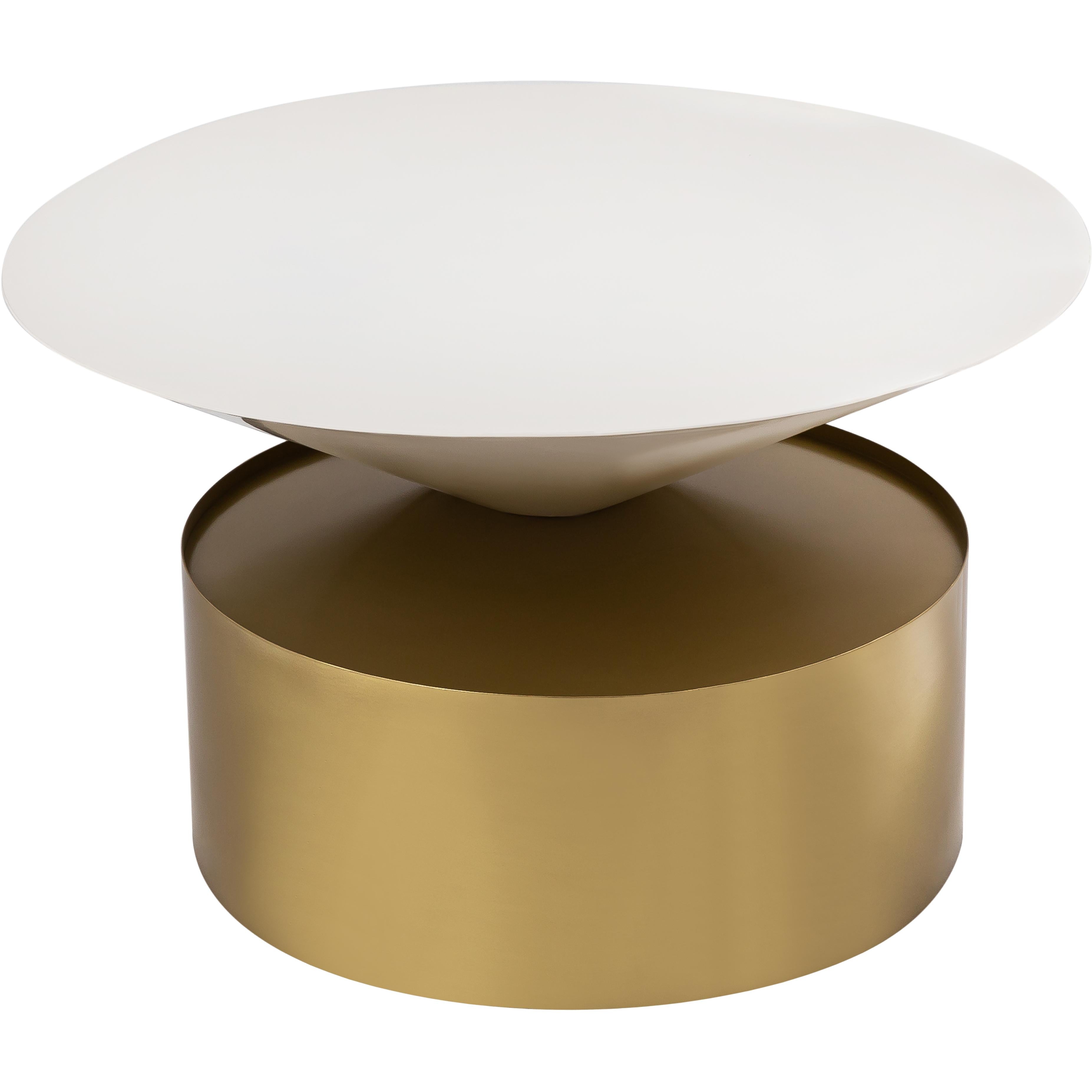 Meridian Damon White Coffee Table