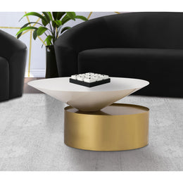 Meridian Damon White Coffee Table