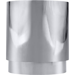 Meridian Jazzy Silver End Table