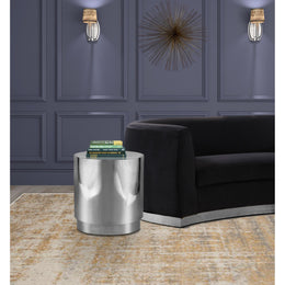 Meridian Jazzy Silver End Table