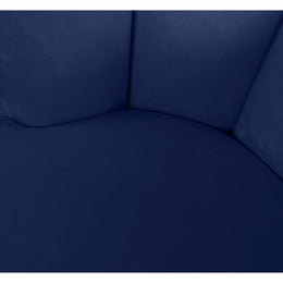 Meridian Lily Navy Velvet Accent Chair