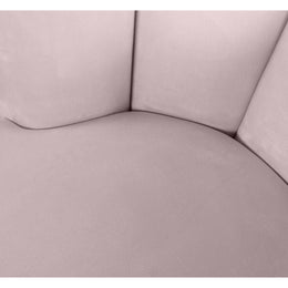 Meridian Lily Pink Velvet Accent Chair