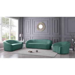 Meridian Riley Mint Velvet Chair