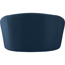 Meridian Riley Navy Velvet Chair