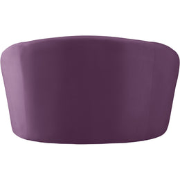 Meridian Riley Purple Velvet Chair
